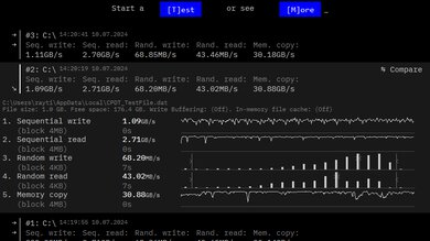 Lenovo Yoga 6 13 (2023) Storage Performance Image