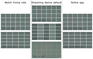 LG C5 OLED Judder Video Picture