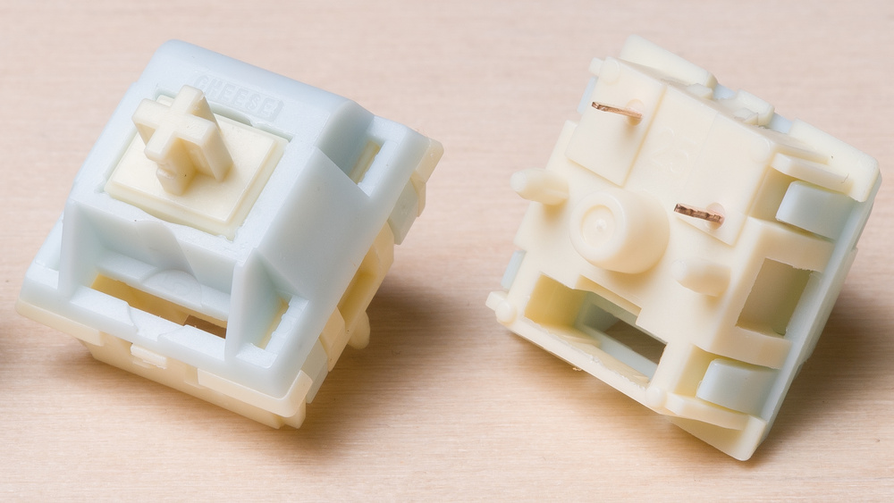KEYGEEK Blue Cheese V2 42g 90個 Keygeek Blue Cheese V2 Linear Switches - KeebFinder