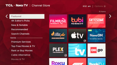 TCL 6 Series/R635 2020 QLED Apps Picture