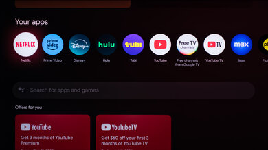 Hisense U8/U8N Apps Picture
