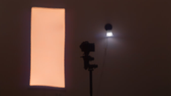 LG C4 42 OLED Bright Room Off Picture