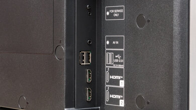 Sharp AQUOS XLED FV1  Side Inputs Picture