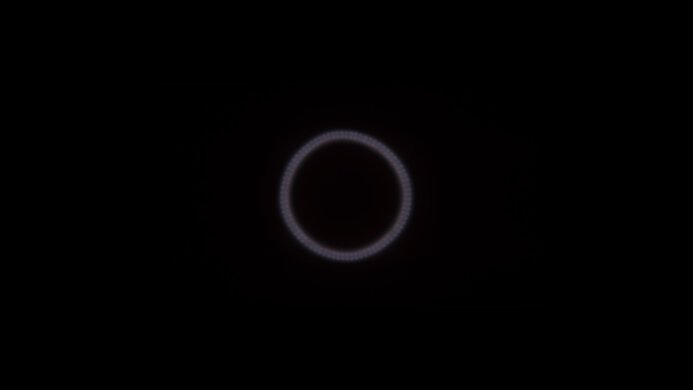 MSI MPG 322URX QD-OLED Ring Light Picture