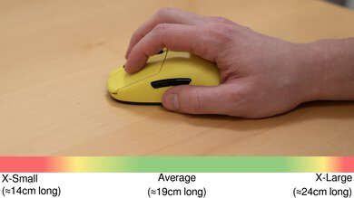 Vaxee XE Wireless Claw Grip Hand Recommendation