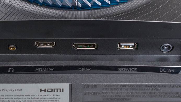 Samsung Odyssey G50A S27AG50 Inputs 1