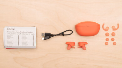 Sony WF-SP800N Truly Wireless In The Box Picture