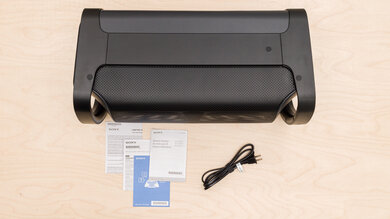 Sony SRS-XP500 In The Box Photo