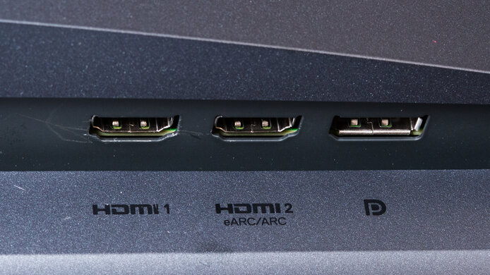 Dell Alienware AW2725QF Inputs 2