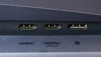 Dell Alienware AW2725QF Inputs 2