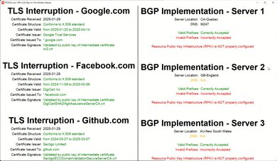 Private Internet Access Man-In-The-Middle Attacks Screenshot