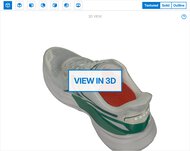 Diadora Nucleo 2 3D Model Full Shoe
