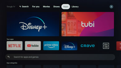 TCL 4 Series/S446 2021 Apps Picture