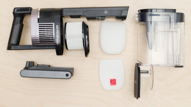 Shark Stratos Cordless IZ862H Dirt Compartment Picture