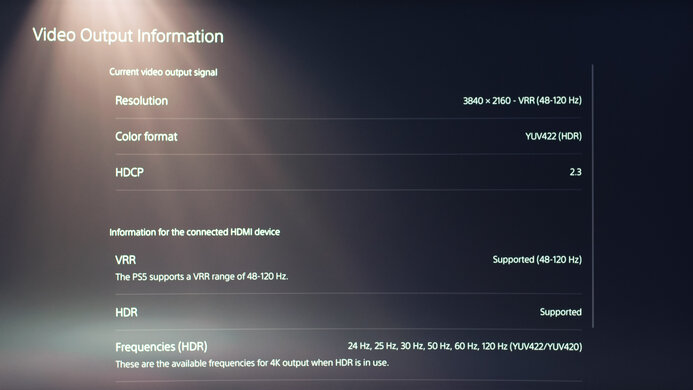 LG 49GR85DC-B PS5 Compatibility Photo