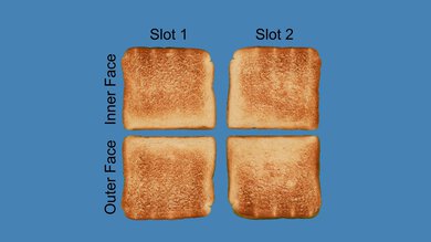 Smeg 2-Slice Toaster Toasting Evenness Photo
