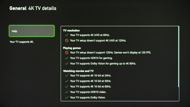 Hisense U6/U6H Xbox Series X Screenshot