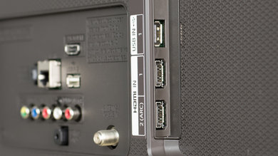 LG UH6550 Side Inputs Picture