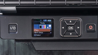 Epson WorkForce WF-110 Display Screen Picture