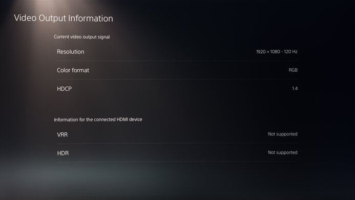 AOC CQ27G2 PS5 Compatibility Photo