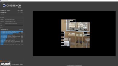 HP OMEN 16 (2022) Cinebench R23 Photo