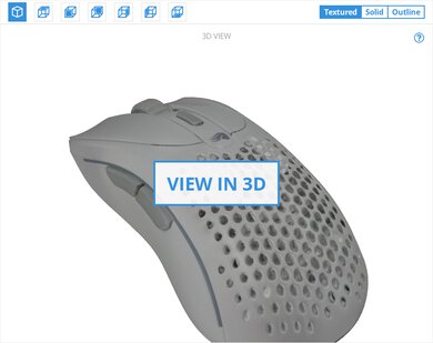 GLORIOUS Model D 2 Wireless 3D Model
