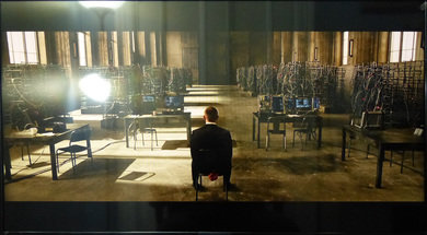 LG LN5300 Bright scene in a bright room