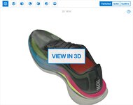 Under Armour Velociti Elite 3 3D Model Full Shoe