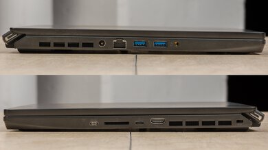 MSI WS76 (2021) Ports Photo