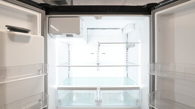 Bosch 100 Series B36FD10ENS Ice Maker Location