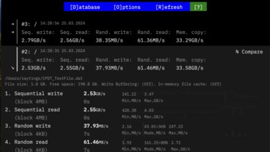 Apple MacBook Air 13 (M3, 2024) Storage Performance Image
