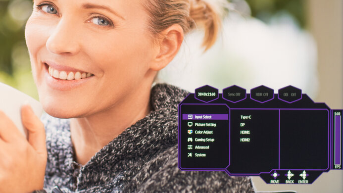 Cooler Master Tempest GP27U OSD Picture