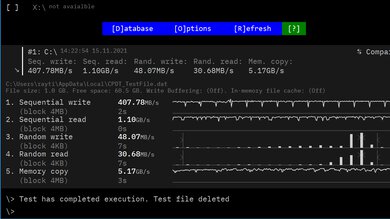 Microsoft Surface Laptop 3 15 (2019) Storage Performance Image