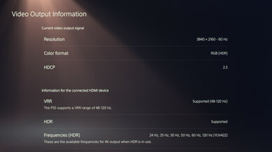 Samsung S95C OLED PS5 Screenshot