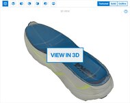 HOKA Arahi 9 3D Model Internal