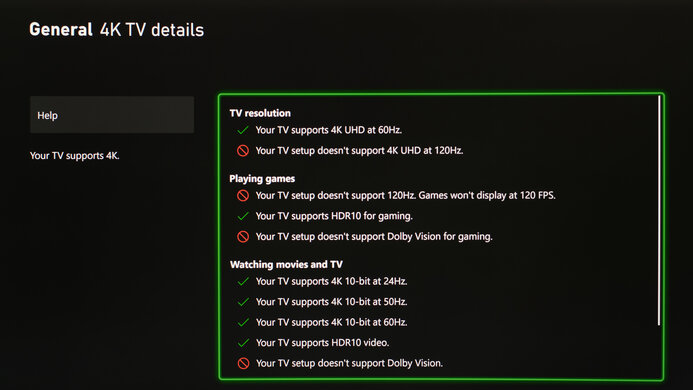 LG 35WN65C-B XSX Compatibility Photo