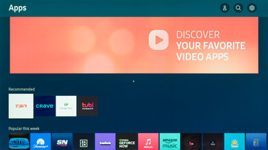 Samsung Q70C [Q70, Q70CD] QLED Apps Picture