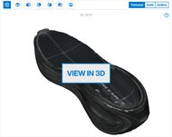 Nike Vomero Plus 3D Model Internal