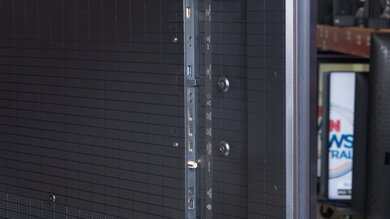 Hisense U8QG Side Inputs Picture