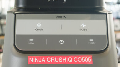 Ninja CRUSHiQ CO505 Control Panel