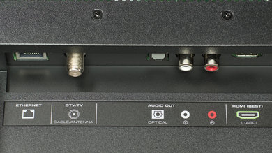 Vizio D Series 1080p 2017 Rear Inputs Picture