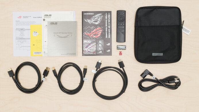 ASUS ROG Swift OLED PG42UQ In The Box Picture