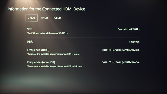 Samsung Odyssey G70D S32DG70 PS5 Compatibility Photo