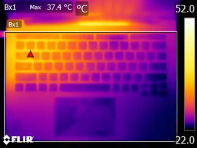 Lenovo ThinkPad X1 Carbon Gen 11 (2023) Keyboard Temps Picture