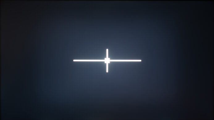 Sony INZONE M9 II Black Uniformity Picture With Local Dimming