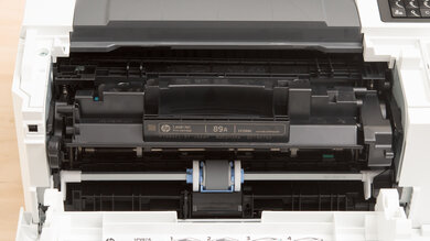HP LaserJet Enterprise M507dn Cartridge Picture In The Printer