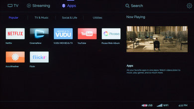 Sharp UB30U Smart TV Picture