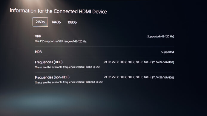 LG 34GS95QE-B PS5 Compatibility Photo