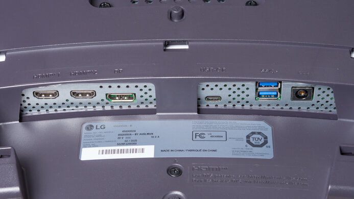 LG 45GX950A-B Inputs 1