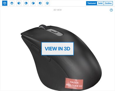 Razer Pro Click V2 3D Model